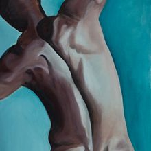 Pilates Paintings. Projekt z dziedziny R, sunek anatomiczn i Malarstwo olejowe użytkownika aaronellis - 29.11.2022