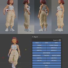 Character Modelling, Texturing, Rigging, and Animation. Projekt z dziedziny 3D,  Animacja, Rigging, Animacja postaci, Animacje 3D,  Modelowanie 3D i Projektowanie postaci 3D użytkownika Jeremiah Gallo - 31.08.2021