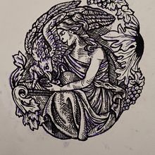 Mi proyecto del curso: Introducción al tatuaje de estilo etching. Tattoo Design project by Flor Croci - 11.29.2022