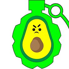 Avocado Granate. Un progetto di Illustrazione tradizionale di Pedro de Souza - 29.11.2022