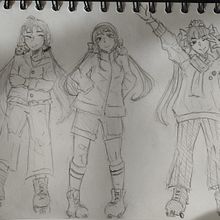 Mi proyecto del curso: Dibujo de personajes llenos de personalidad. Character Design, Sketching, Drawing, Stor, telling, Stor, board, Artistic Drawing, and Narrative project by Juliana - 11.29.2022