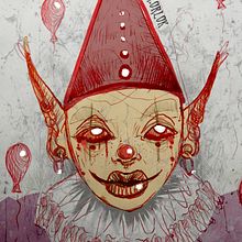 Payaso / Clown - Mixed Media Art Process. Traditional illustration, Design, and Art Direction project by Baby Orlok - 11.30.2022