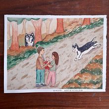 Mi proyecto del curso: Ilustración narrativa infantil con técnicas mixtas. Un projet de Illustration traditionnelle, Collage, Dessin au cra, on, Illustration jeunesse, Narration, Peinture gouache , et Album illustré de Adriana Salgado - 30.11.2022