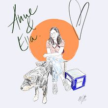Annella. Un projet de Illustration traditionnelle de anne_blasius - 29.11.2022