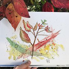Rendsburg_Autumn. Un projet de Peinture de anne_blasius - 10.10.2022