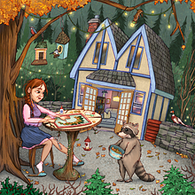Backyard Crafts. Un projet de Illustration traditionnelle de Jessica - 30.11.2022