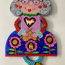 My project for course: Paper Mache for Beginners: Sculpt a Colorful Character. Projekt z dziedziny Trad, c, jna ilustracja, Projektowanie postaci, Projektowanie zabawek, To, art, Kreat, wne zabaw i z dziećmi użytkownika ulli.zaulich - 01.12.2022