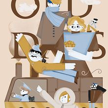 Mi proyecto del curso: Exploración de personajes para ilustración expresiva. Projekt z dziedziny Trad, c, jna ilustracja, Projektowanie postaci,  R, sunek, Ilustracja c i frowa użytkownika Rose Mahdaly - 26.11.2022