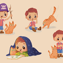Character Sheet - Emotions Ein Projekt aus dem Bereich Traditionelle Illustration von Jasmin Noetzel - 24.11.2022