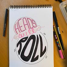 My project for course: Hand-Lettering Sketchbook: Techniques to Unlock Creativity. Un progetto di Bozzetti, Creatività, Disegno, H, lettering e Sketchbook di Michelle Paget - 30.11.2022