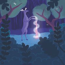 My project for course: Magical Realism for Children’s Illustration. Un projet de Illustration traditionnelle, Conception de personnages, Illustration numérique, Illustration jeunesse et Illustration éditoriale de Niyousha AghaKasiry - 23.12.2021