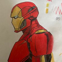 iron man. Un proyecto de Ilustración tradicional de alessia tassinari - 01.12.2022