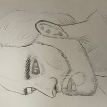 Mein Abschlussprojekt für den Kurs: Skizzenbuch für Porträts: Erkunde das menschliche Gesicht. Un progetto di Bozzetti, Disegno, Disegno di ritratti, Disegno artistico e Sketchbook di Dominik - 30.11.2022