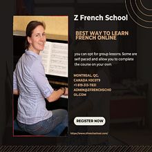Learn French Online Course. Education project by Z French School - 12.01.2022