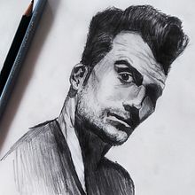 Meu projeto do curso: Desenho de retrato artístico: capture expressões autênticas. Traditional illustration, Fine Arts, Sketching, Pencil Drawing, Drawing, Portrait Drawing, Realistic Drawing, Artistic Drawing, and Figure Drawing project by Danilo Soares - 12.01.2022