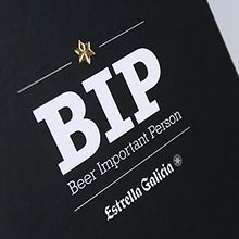 Beer Important Person. Un proyecto de Br e ing e Identidad de Fran Añón - 01.12.2022