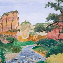 Landscapes. Painting project by Daniel Bammer - 12.01.2022