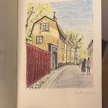 My project for course: Sketchbook Illustration with Colored Pencils. Projekt z dziedziny Trad, c, jna ilustracja,  Sztuki piękne, Sketching, R, sunek ołówkiem,  R, sunek,  R, sunek art, st, czn i Sketchbook użytkownika Annika Petersson - 22.08.2022