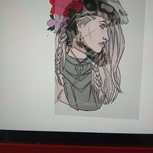 Mi proyecto del curso: Diseño e ilustración digital de tatuajes con Procreate. Projekt z dziedziny Trad, c, jna ilustracja, Projektowanie graficzne, Ilustracja c, frowa, Projektowanie tatuaż, R, sunek c i frow użytkownika José Ángel Hinojosa jr - 30.11.2022