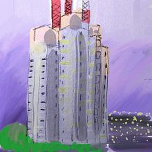 My project for course: Urban Sketching: Capture Your City in Motion. Un proyecto de Ilustración tradicional, Bocetado, Dibujo, Pintura a la acuarela, Ilustración arquitectónica y Sketchbook de Masha Fedotov - 02.12.2022