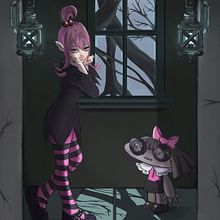Mi proyecto del curso: Ilustración digital de personajes manga. Traditional illustration, Character Design, Comic, Digital Illustration, and Manga project by nun lee - 12.01.2022