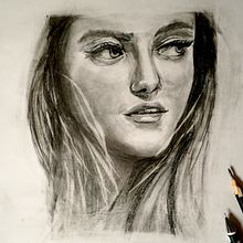 My project for course: Artistic Charcoal Portraiture: Creating Atmosphere. Traditional illustration, Fine Arts, Drawing, Portrait Drawing, Realistic Drawing, and Artistic Drawing project by Mahdi Ahmed - 11.29.2022