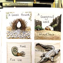 My project for course: Illustrated Life Journal: A Daily Mindful Practice. Projekt z dziedziny Sketching, Kreat, wność,  R, sunek, Sketchbook i  Sztuki piękne użytkownika Sue W - 28.11.2022
