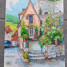 My project for course: Expressive Architectural Sketching with Colored Markers. Un proyecto de Bocetado, Dibujo, Ilustración arquitectónica, Sketchbook e Ilustración con tinta de mar8844 - 02.12.2022