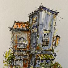 My project for course: Expressive Architectural Sketching with Colored Markers. Un projet de Esquisse , Dessin, Illustration architecturale, Carnet de croquis et Illustration à l'encre de Jane Bardoe - 02.12.2022