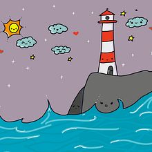 Mein Abschlussprojekt für den Kurs: Illustration im Kawaii-Stil: Gestalte niedliche Welten, die Freude bereiten. Character Design, Digital Illustration, and Design project by fraupuhalla - 12.02.2022