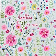 Mon projet du cours : Motifs floraux à l’aquarelle avec des couleurs vibrantes. Traditional illustration, Pattern Design, Watercolor Painting, and Botanical Illustration project by Aniès frao - 12.02.2022