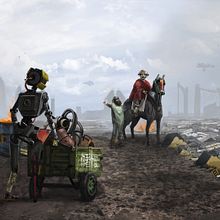 Mi proyecto del curso: Creación y pintura de escenarios fantásticos en Photoshop  Ein Projekt aus dem Bereich Traditionelle Illustration, Zeichnung, Digitale Illustration, Concept Art und Digitale Malerei von anibal_suarez_audiovisual - 02.10.2022
