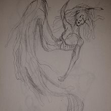 Mi proyecto del curso: Sketchbook fantástico: dibuja personajes desde la imaginación. Traditional illustration, Creativit, Drawing, and Sketchbook project by eltipomuerto - 12.02.2022