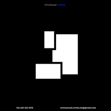 Emmanuel personal portfolio. Un projet de Développement web , et Design  de Emmanuel Cortes - 06.11.2022