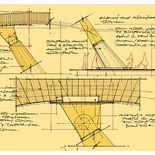 Barajas Airport Detail Study Sketches . % AMIN ZAKARIA tarafından hazırlanan Geleneksel illüstras, on, Mimarlık, Ve Tasarım projesi - 11.10.2022