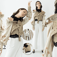 My project for course: Upcycling: Creating a Fashion Collection. Projekt z dziedziny Projektowanie mod, DIY, Upc i cling użytkownika Viviany Viviany - 03.12.2022