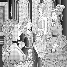 Rétro & Gothic Ein Projekt aus dem Bereich Traditionelle Illustration und Comic von eklektika - 03.12.2022