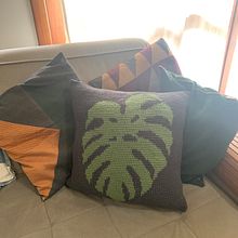 Meu projeto do curso: Tapestry: técnica de crochê para desenhar com linha. Projekt z dziedziny Projektowanie dodatków, Pattern design,  Tkactwo, DIY, Sz i dełkowanie użytkownika renannp - 27.11.2022