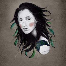 Nixe. Traditional illustration, Portrait Drawing, Sketchbook, and Digital Drawing project by catze - 12.03.2022