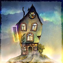 Crystalstore. Traditional illustration, Digital Illustration, Motion Graphics, Sketchbook, Architectural Illustration, and Drawing project by catze - 12.03.2022