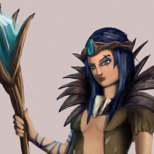 My project for course: Concept Art: Character Design & Worldbuilding. Traditional illustration, Digital Illustration, and Digital Drawing project by Westerlley Da Silva da Rosa - 12.03.2022