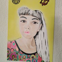 Mi proyecto del curso: Retrato con lápiz, técnicas de color y Photoshop. Traditional illustration, Fine Arts, Pencil Drawing, Drawing, Digital Illustration, and Portrait Drawing project by Marcela Pérez Domínguez - 12.03.2022