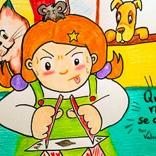 "QUE NO SE CAIGA" Valeria Nuñez . Een project van Schrijven, Stor, telling, Kinderillustratie, Creativiteit met kinderen, Verhaallijn, Fictie schrijven, Creatief schrijven y Kinderliteratuur van Valeria Cortes - 21.12.2022