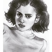 32/100 Heads Challenge. Un progetto di Bozzetti, Disegno di ritratti e Disegno a matita di Heather - 02.12.2022