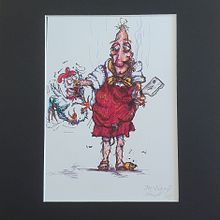Finliner Art / Titel "Heiteres Beruferaten" . Un progetto di Illustrazione tradizionale di Heike Frohnhoff - 04.12.2022