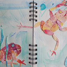 discovering colours, association, storytelling, happyness: Kreatives Sketching mit Aquarell für Anfänger. Traditional illustration, Sketching, Creativit, Drawing, Watercolor Painting, and Sketchbook project by netti_1 - 12.04.2022