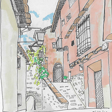 Mon projet du cours : Carnet de croquis : illustrez vos expériences personnelles. Projekt z dziedziny Trad, c, jna ilustracja, Sketching,  R, sunek, Sketchbook,  R i sunek atramentem użytkownika Bastien Bofias - 04.12.2022