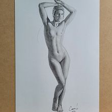 Mi proyecto del curso: Dibujo realista de la figura humana. Projekt z dziedziny Trad, c, jna ilustracja,  Sztuki piękne, Sketching, R, sunek ołówkiem,  R, sunek, R, sunek realist, czn, R i sunek anatomiczn użytkownika Esneider Cardona Montoya - 03.12.2022