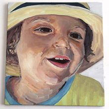 Mi proyecto del curso: Retrato con pintura al óleo: explora la luz y las sombras. Fine Arts, Painting, and Oil Painting project by Emmanuel _ - 12.04.2022