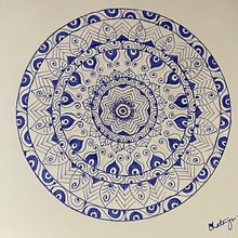 My project for course: The Art of Mandala Drawing: Create Geometric Patterns. Desenho e Ilustração com tinta projeto de chaitu_shrini - 05.12.2022